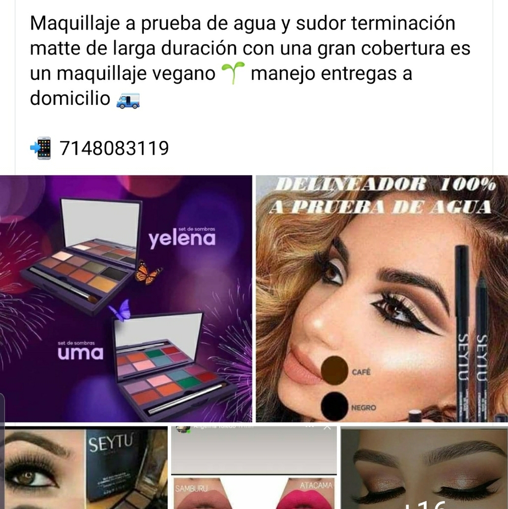 Waterproof Makeup: Seytu.